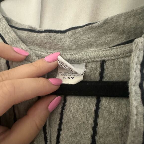 Vintage St. Louis Cardinals Baseball Jersey Tunic Stripe Gray - Picture 7 of 8